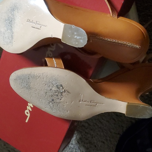 Vintage Authentic Salvatore Ferragamo Wedges - Picture 5 of 8